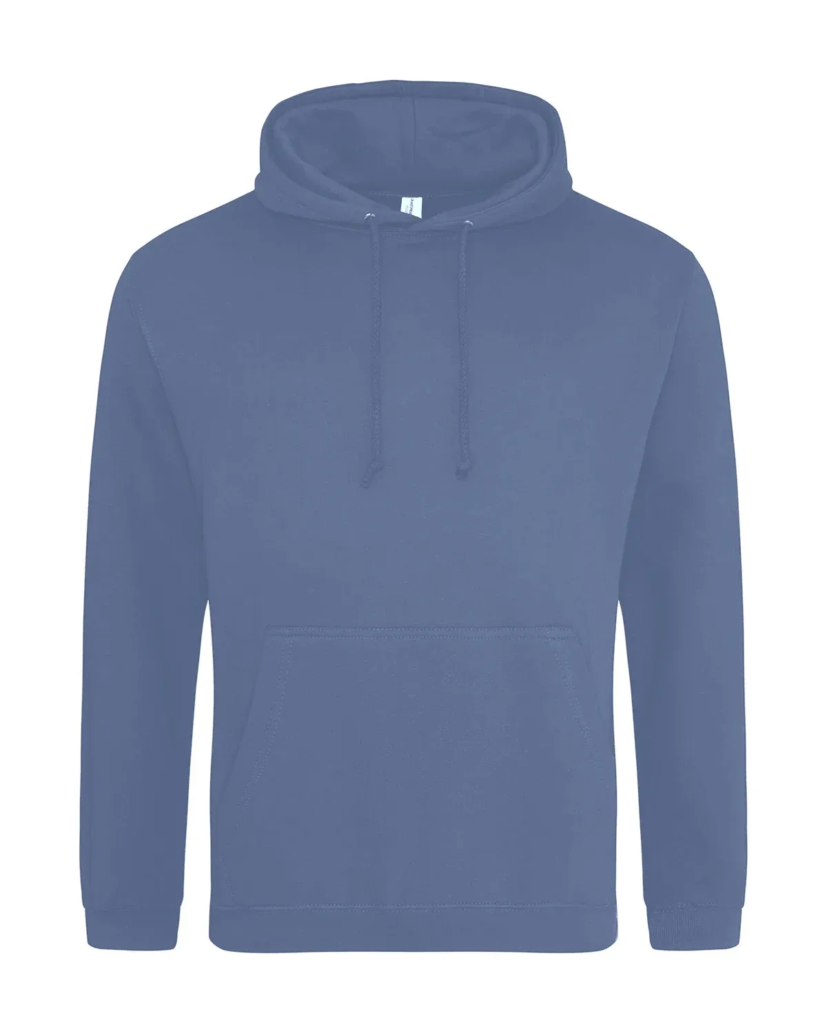 AWDis College Hoodie – Stålblå, framsida
