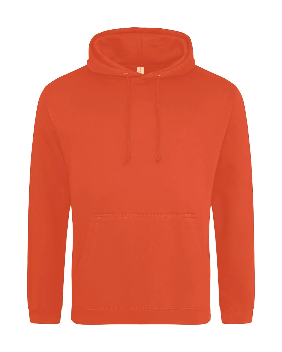 AWDis College Hoodie – Rostorange, framsida