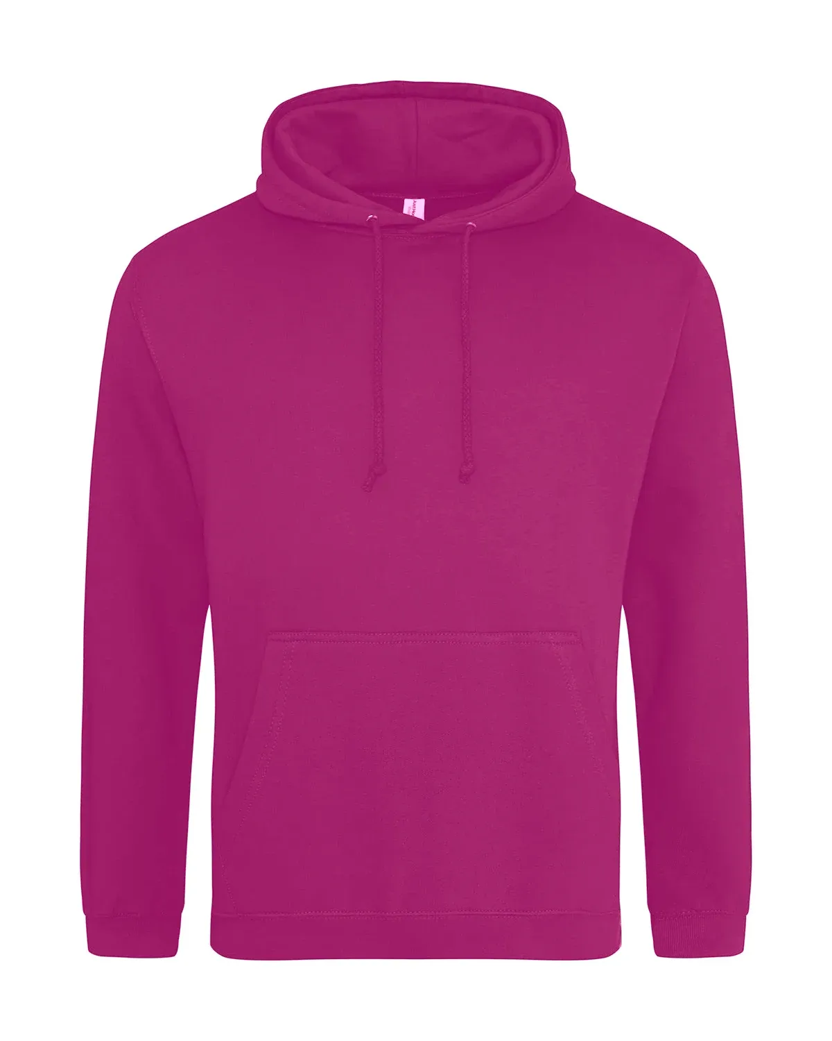 AWDis College Hoodie – Fuchsia, framsida
