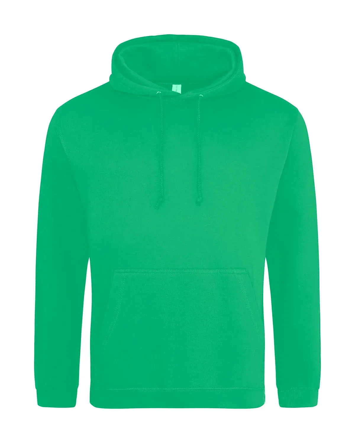AWDis College Hoodie – Grön, framsida