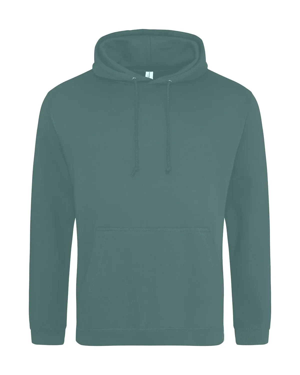 AWDis College Hoodie – Eukalyptus, framsida