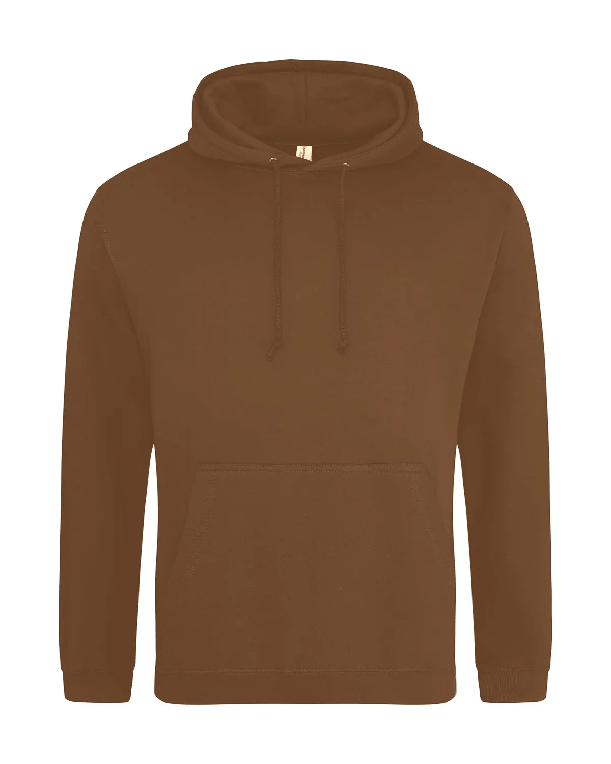 AWDis College Hoodie – Kolabrun, framsida