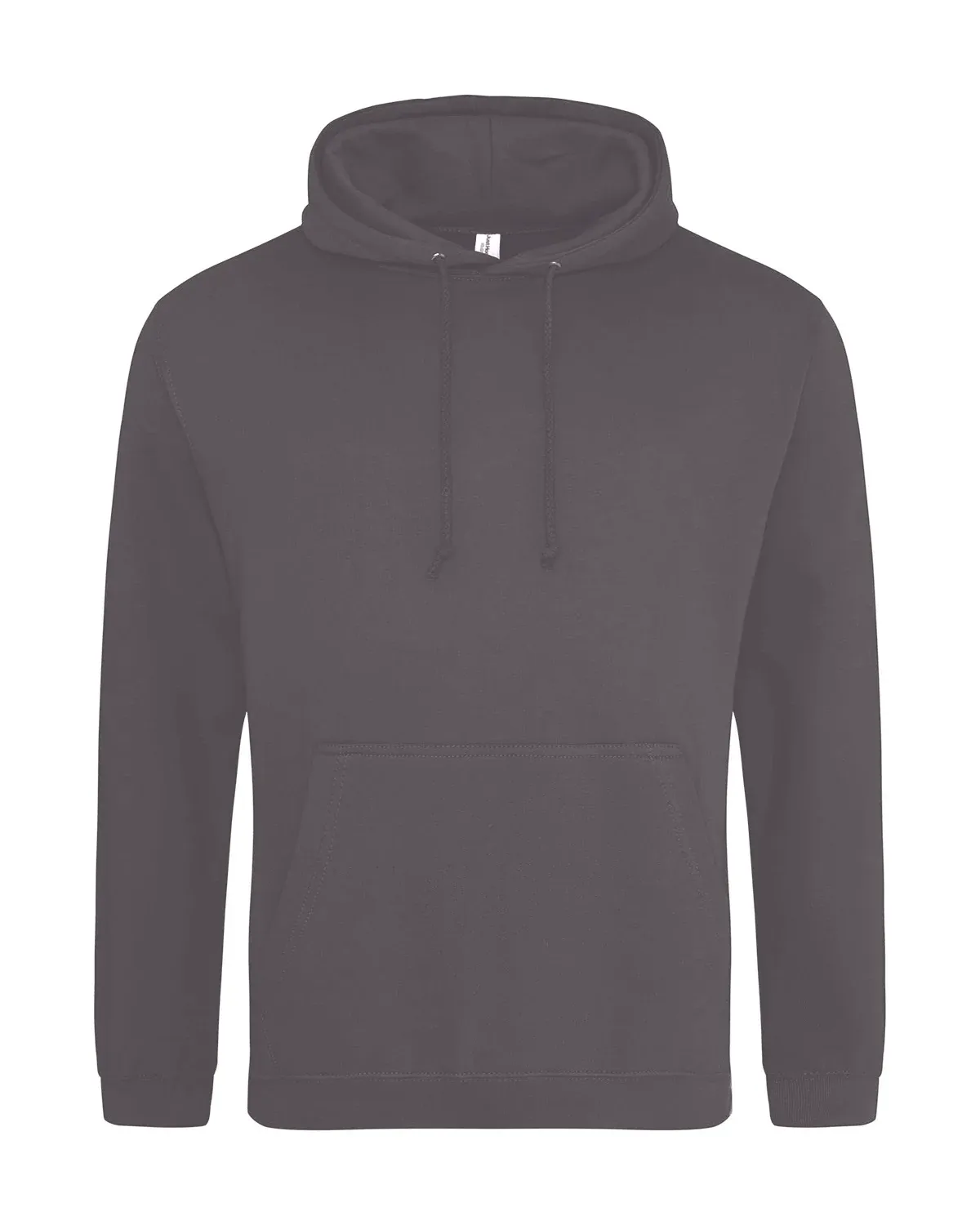AWDis College Hoodie – Koksgrå, framsida