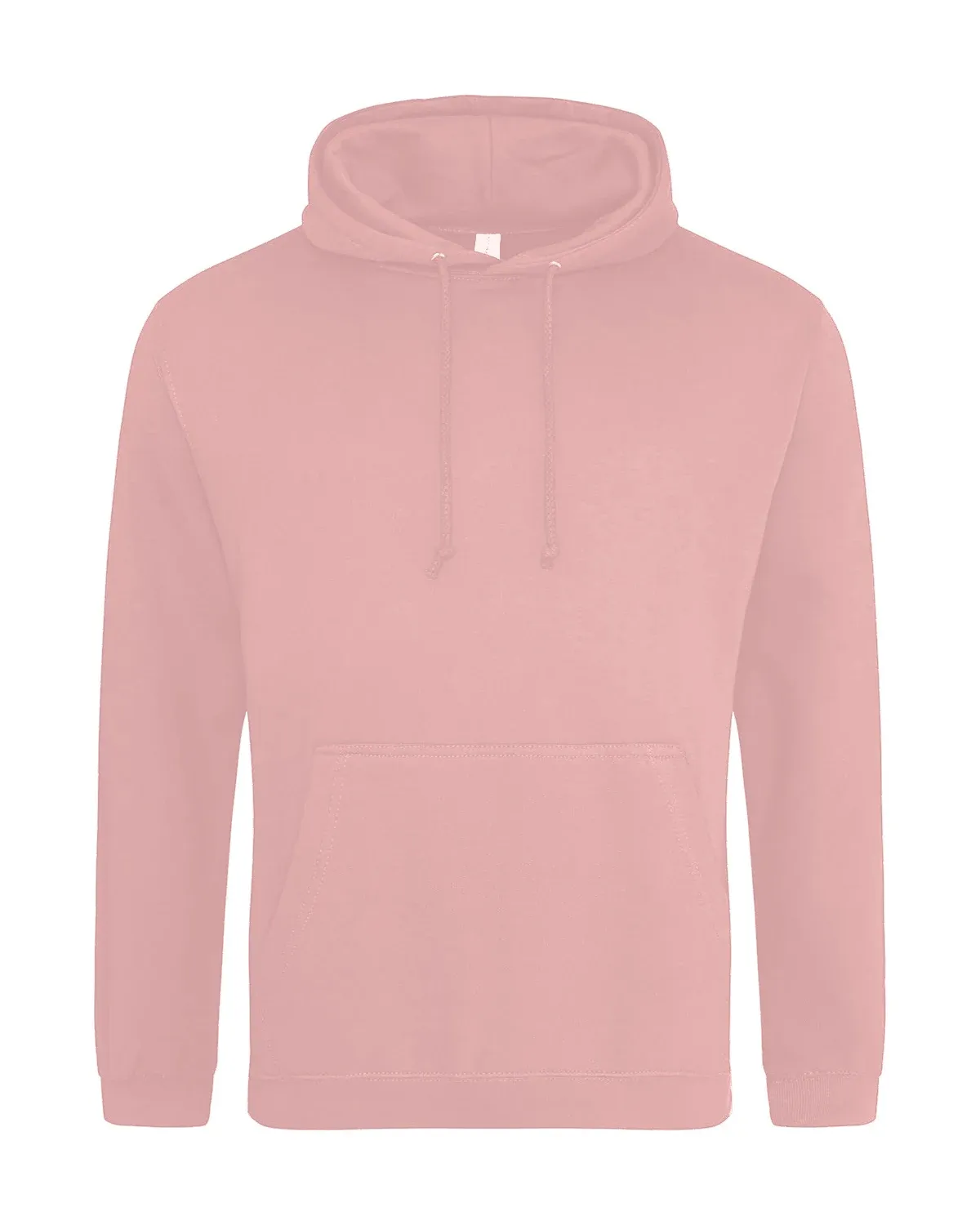 AWDis College Hoodie – Gammelrosa, framsida