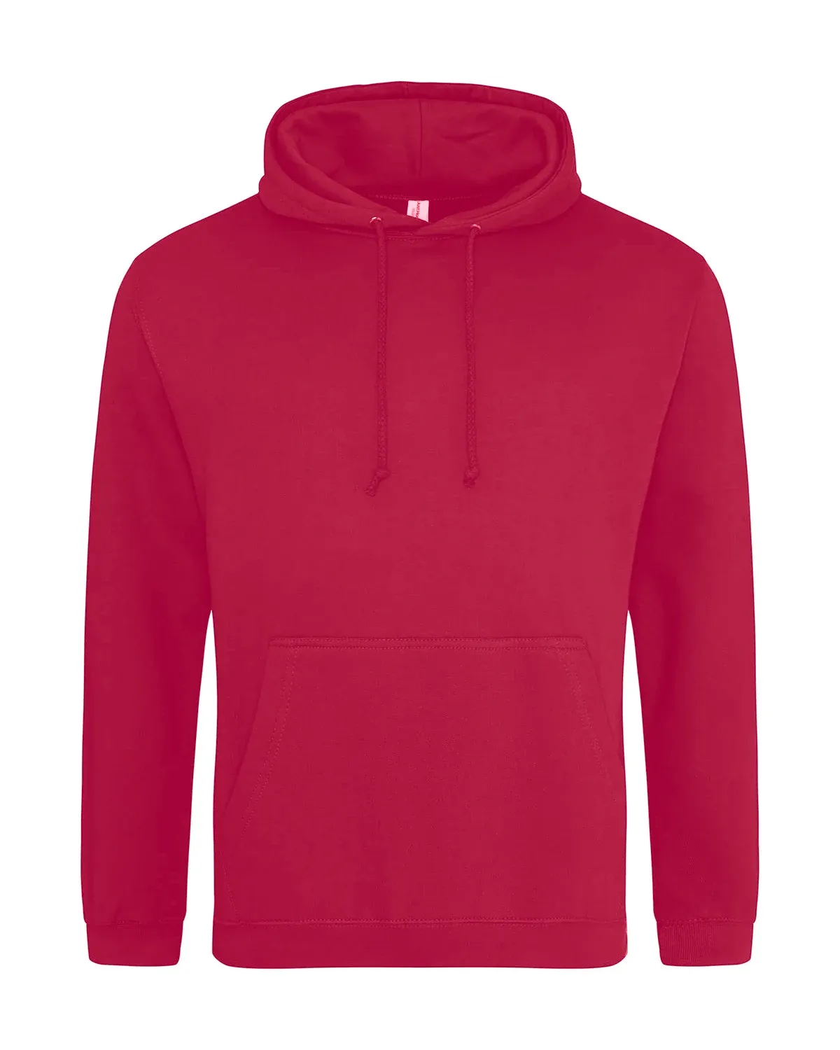 AWDis College Hoodie – Chiliröd, framsida