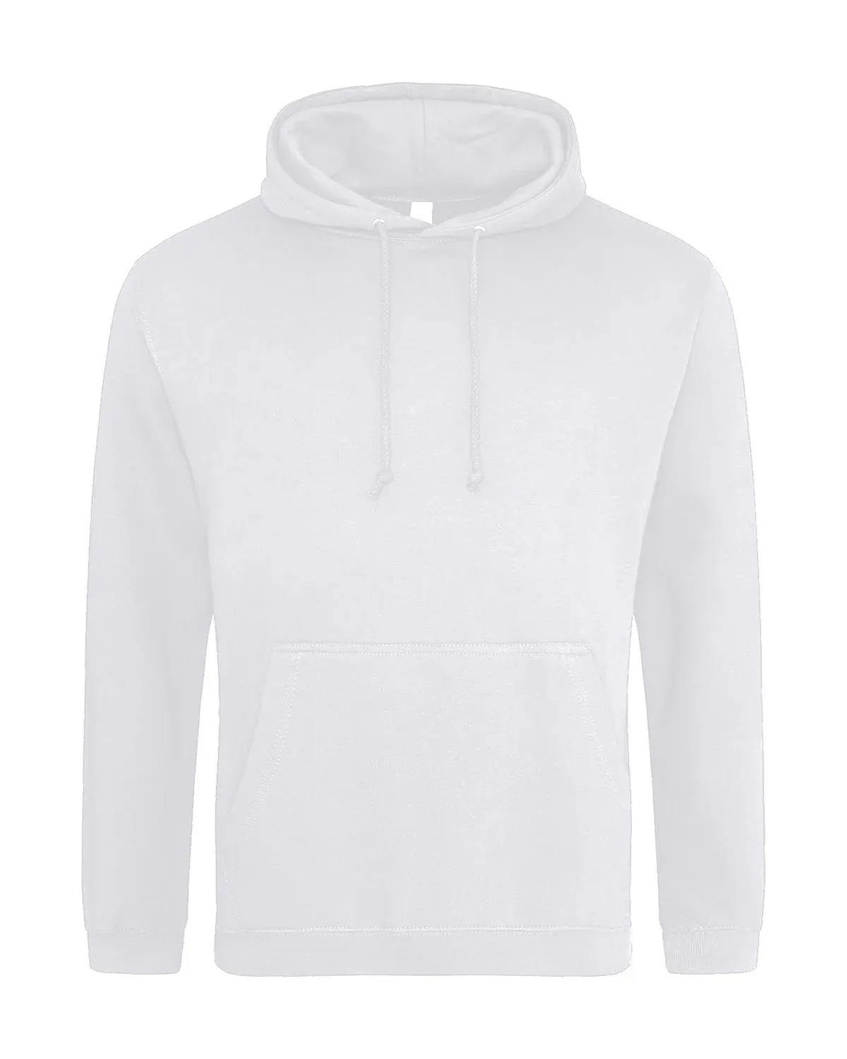 AWDis College Hoodie – Askgrå, framsida