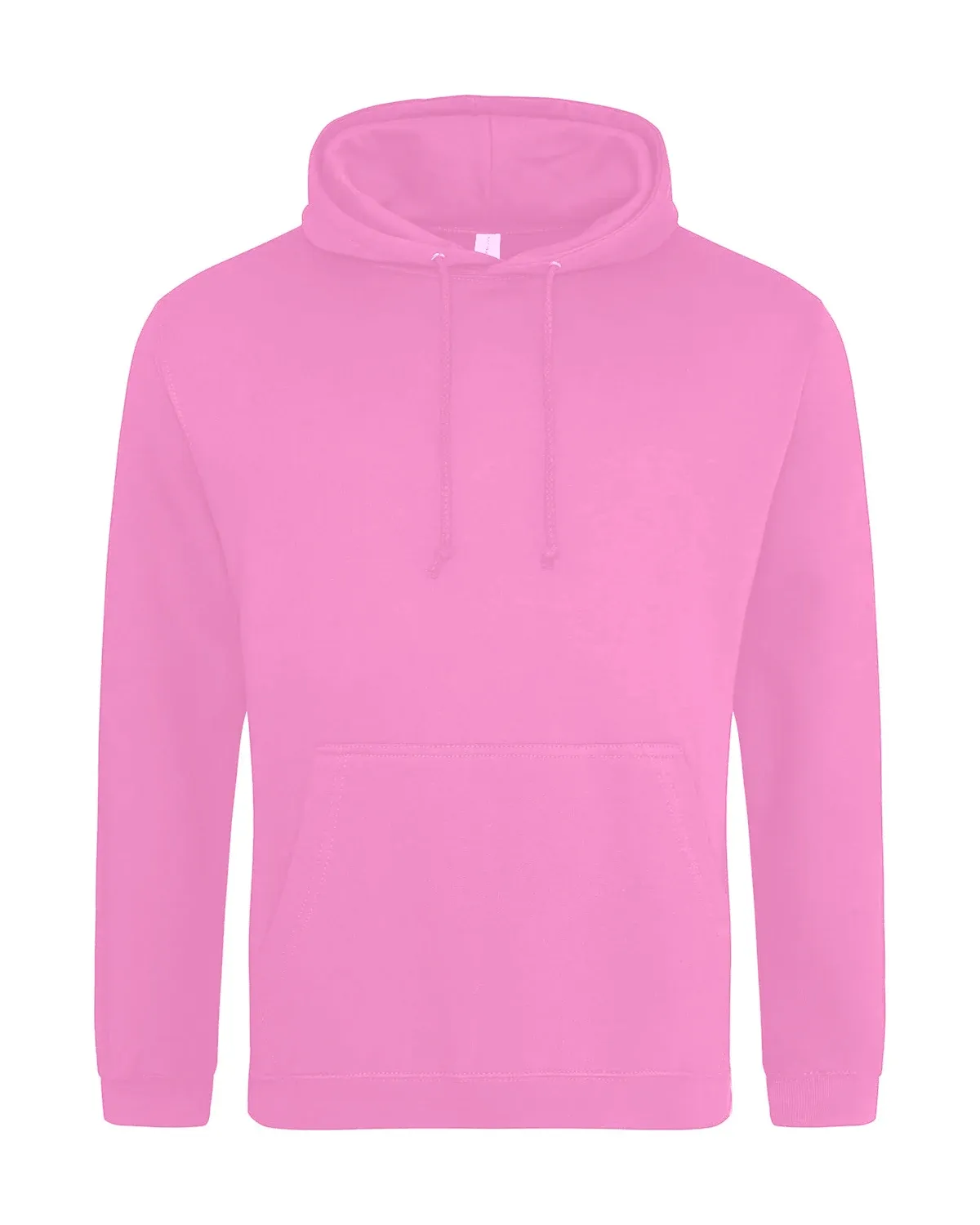 AWDis College Hoodie – Sockerrosa, framsida