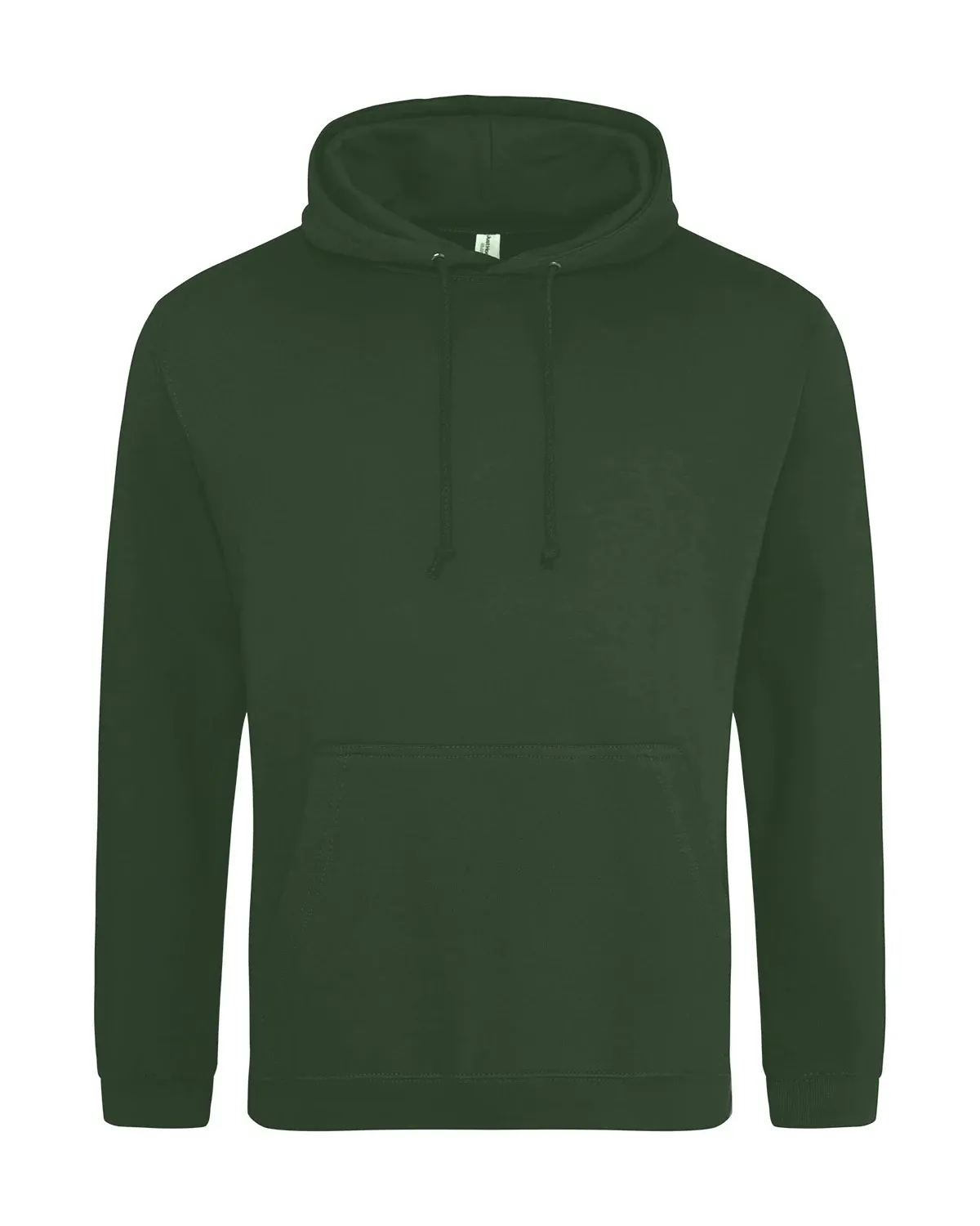 AWDis College Hoodie – Skogsgrön, framsida