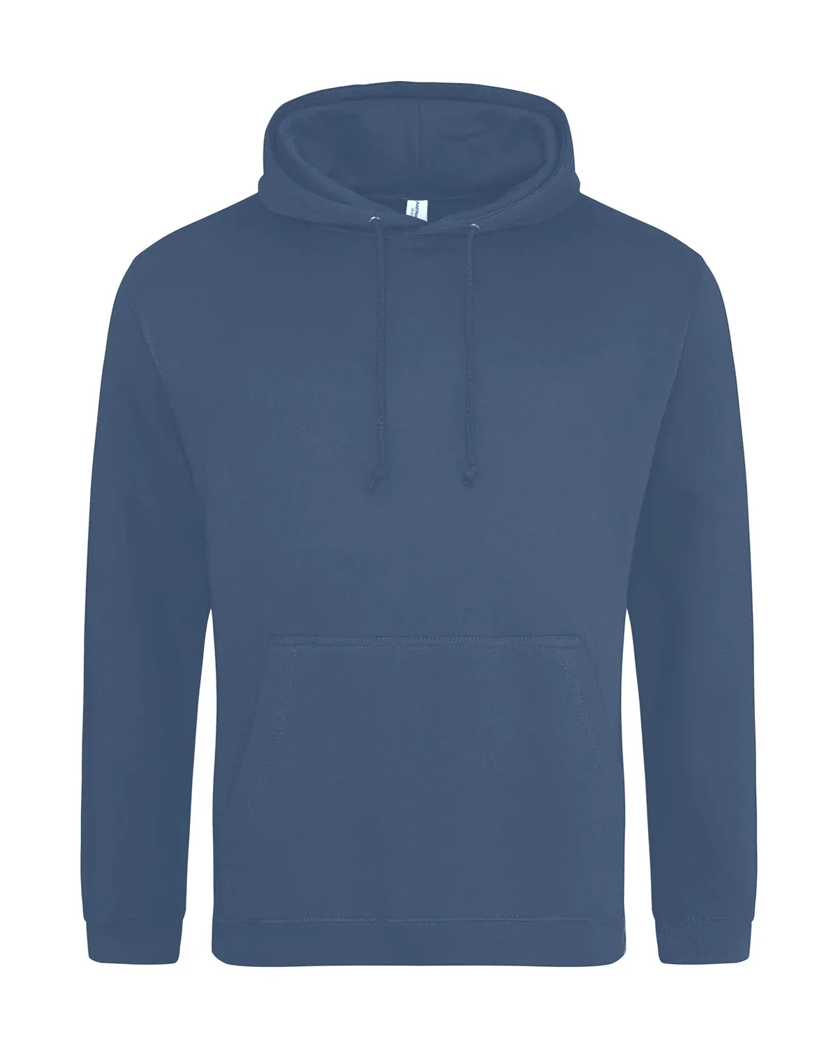 AWDis College Hoodie – Gråblå, framsida