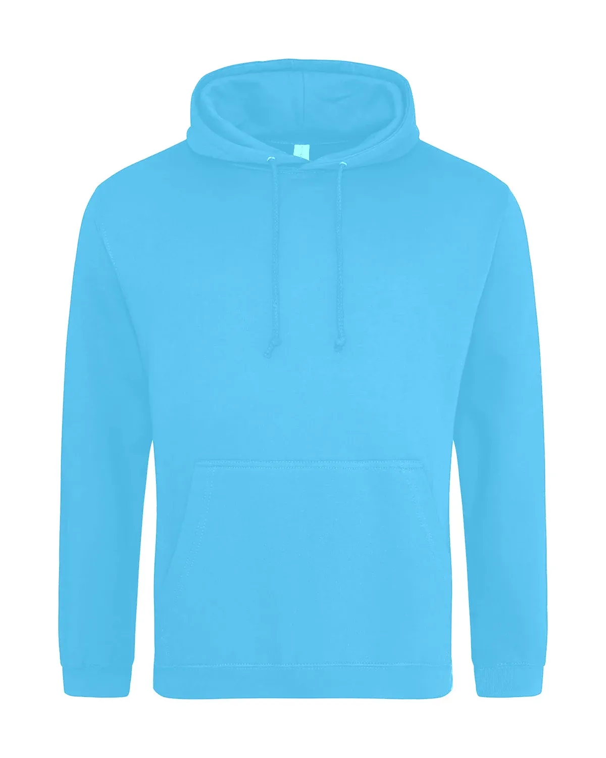 AWDis College Hoodie – Lagunblå, framsida
