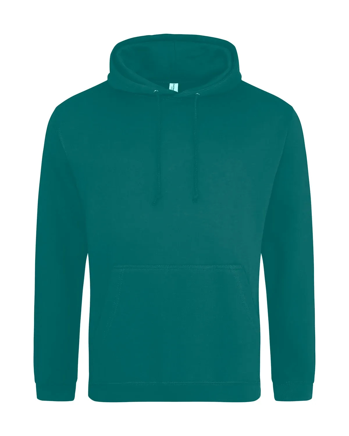 AWDis College Hoodie – Jadegrön, framsida
