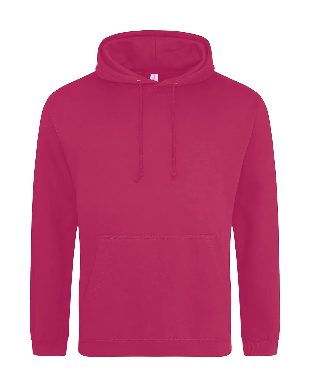 AWDis College Hoodie – Tranbärsröd, framsida