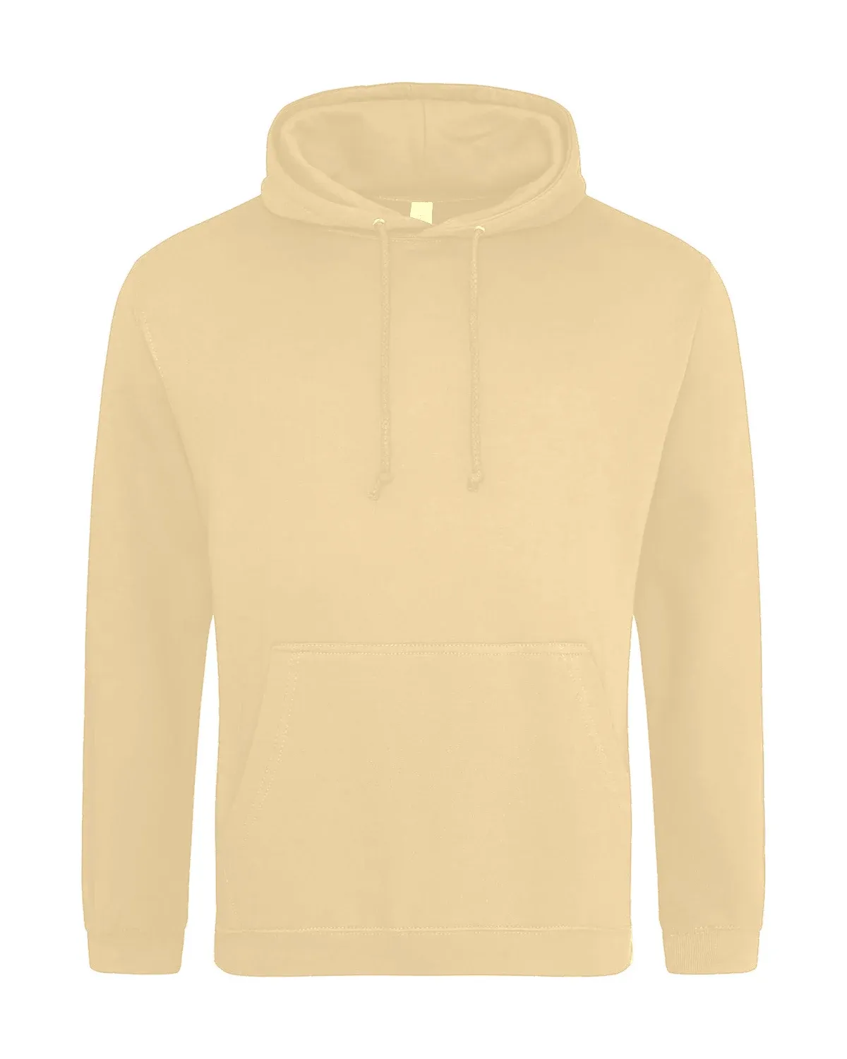 AWDis College Hoodie – Sand, framsida