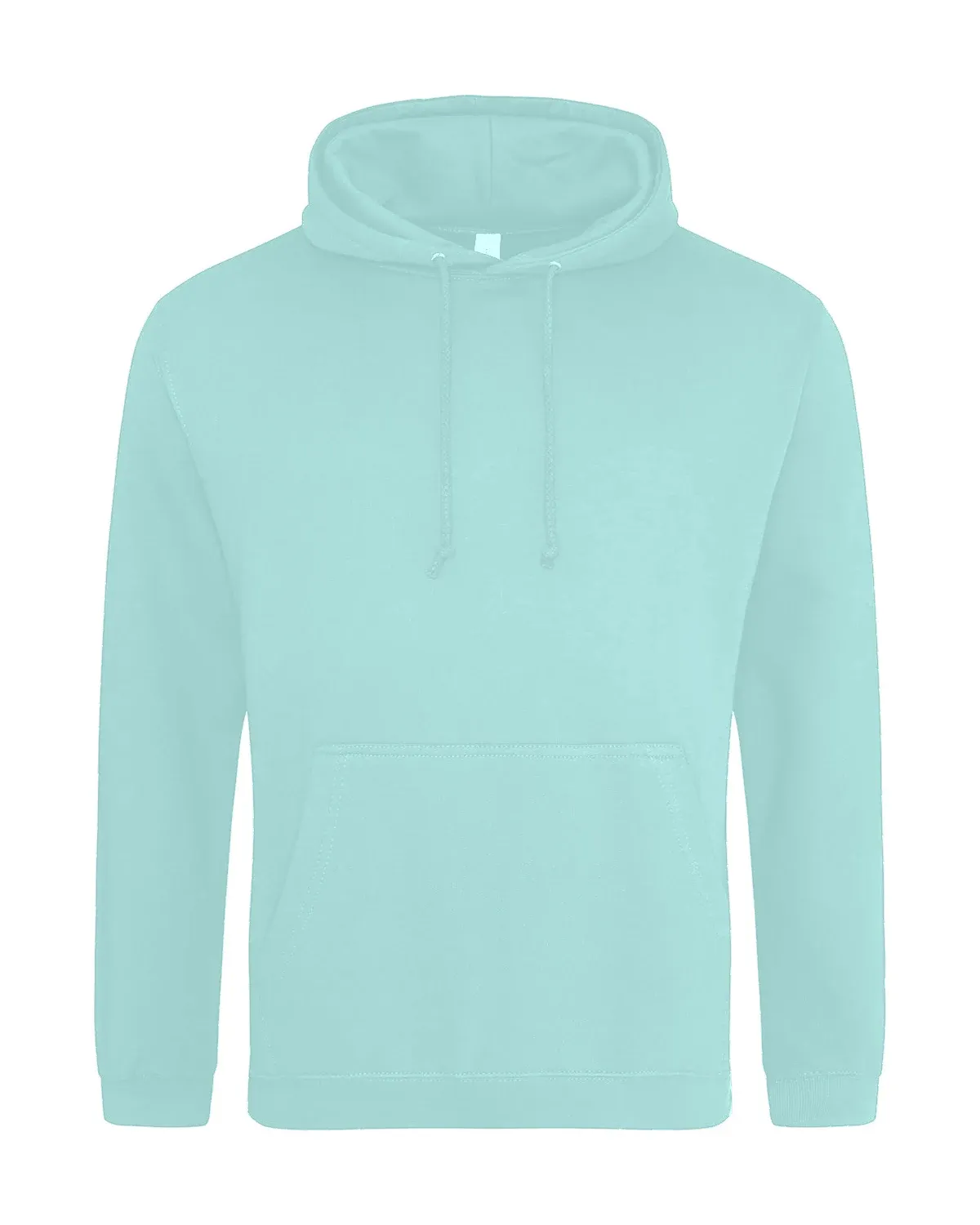 AWDis College Hoodie – Mint, framsida