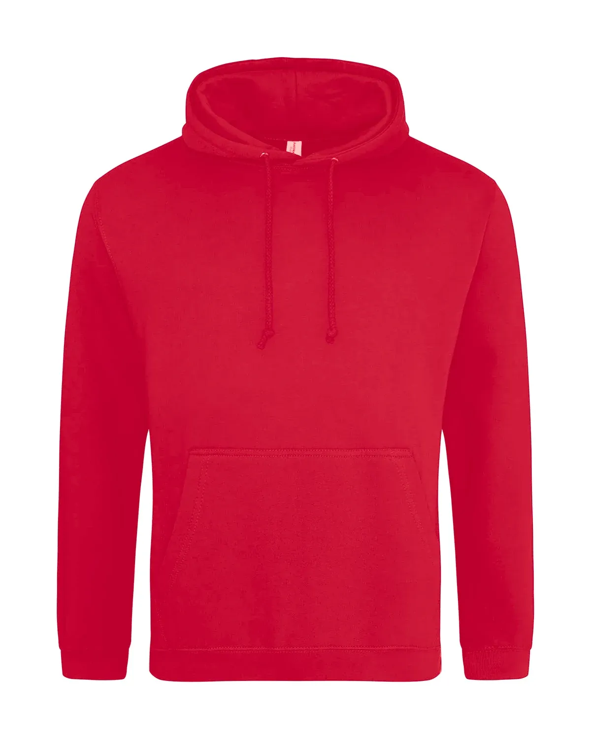AWDis College Hoodie – Röd, framsida