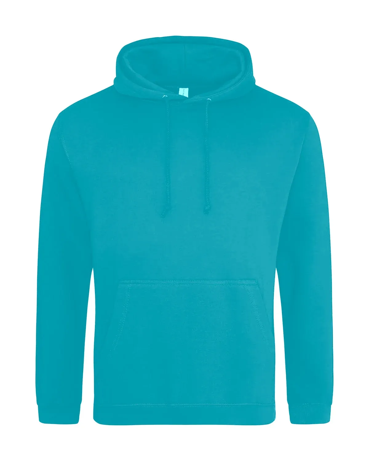 AWDis College Hoodie – Turkos, framsida