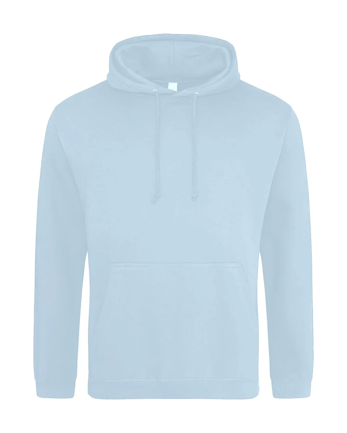 AWDis College Hoodie – Isblå, framsida