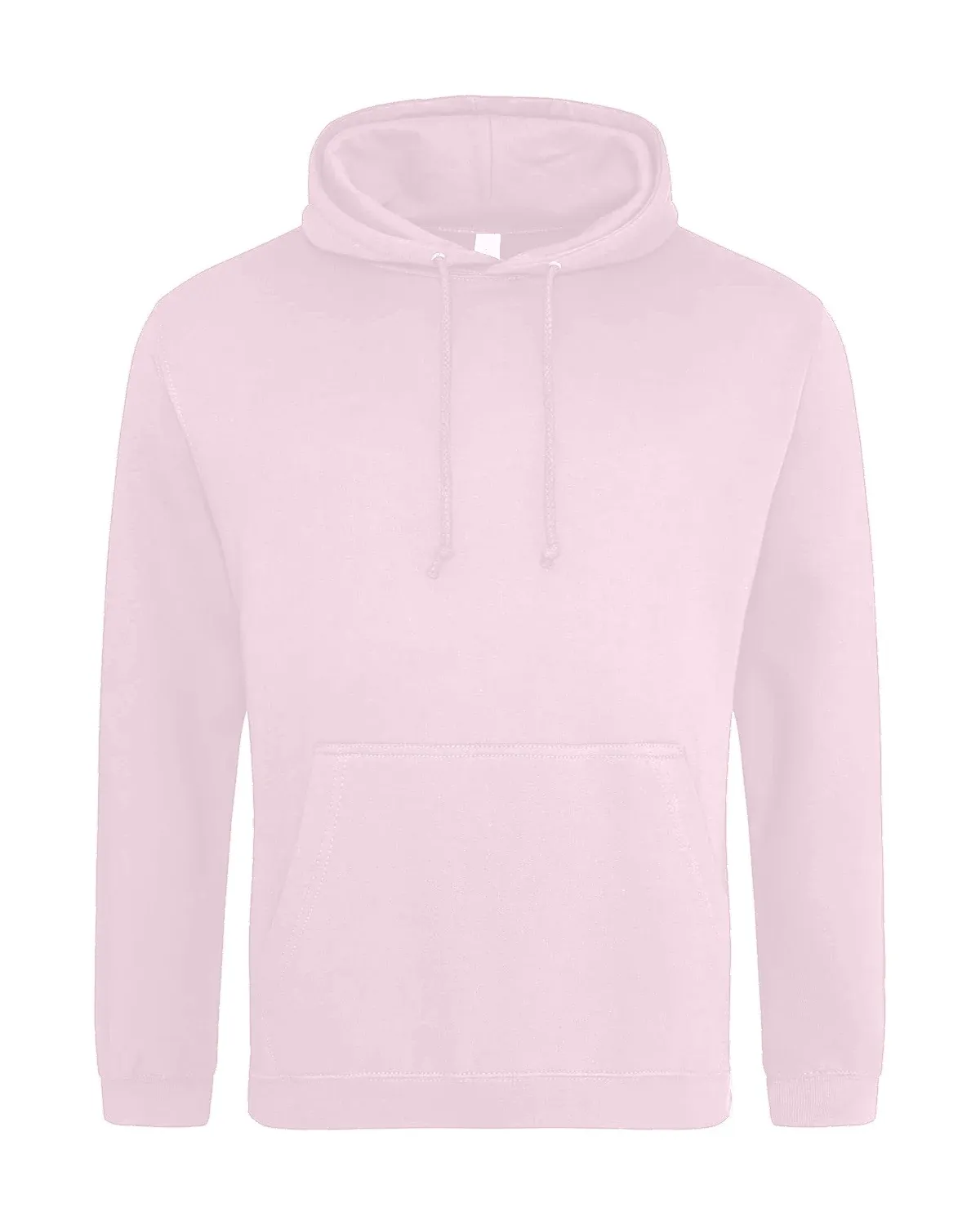 AWDis College Hoodie – Ljusrosa, framsida